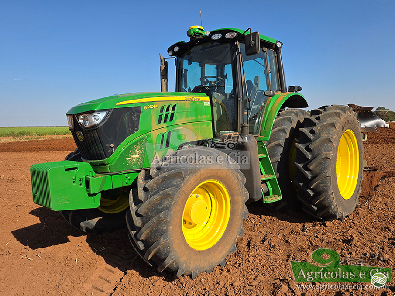 TRATOR JOHN DEERE JOHN DEERE 6210M Tração 4x4 Agricolas e Cia RIO DAS PEDRAS SÃO PAULO SP